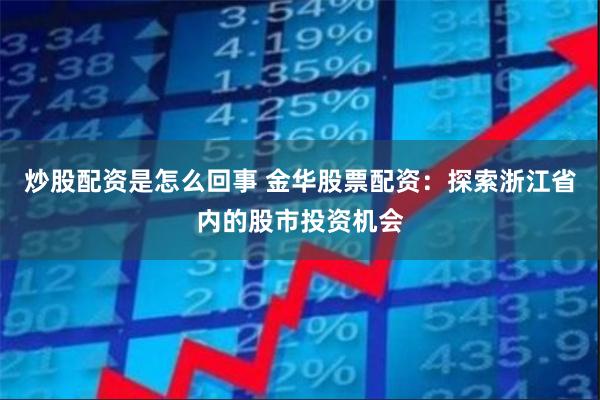 炒股配资是怎么回事 金华股票配资：探索浙江省内的股市投资机会